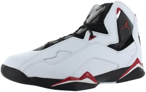 Jordan True Flight Tênis masculino (342964-160, branco/preto